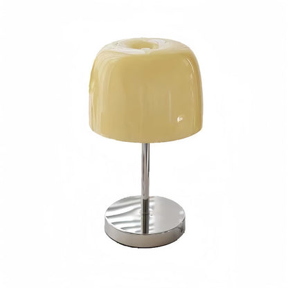Vintage Minimalist Bauhaus Glass Table Lamp