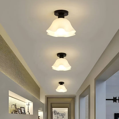 Vintage Minimalist Flower Ceiling Light
