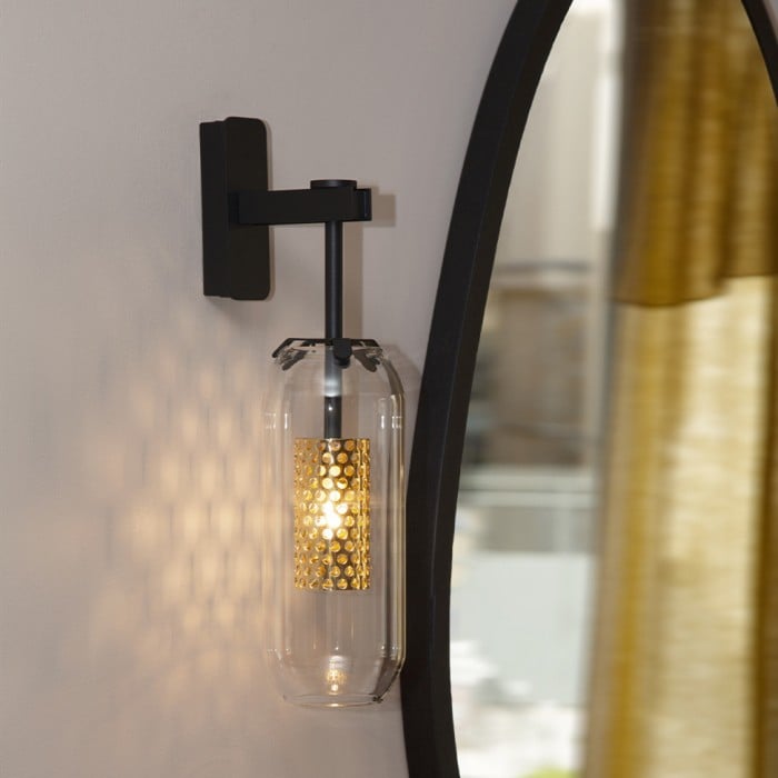 Nordic Modern Glass Industrial Style Wall Light